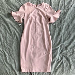 Light Pink Body-con Dress - Calvin Klein